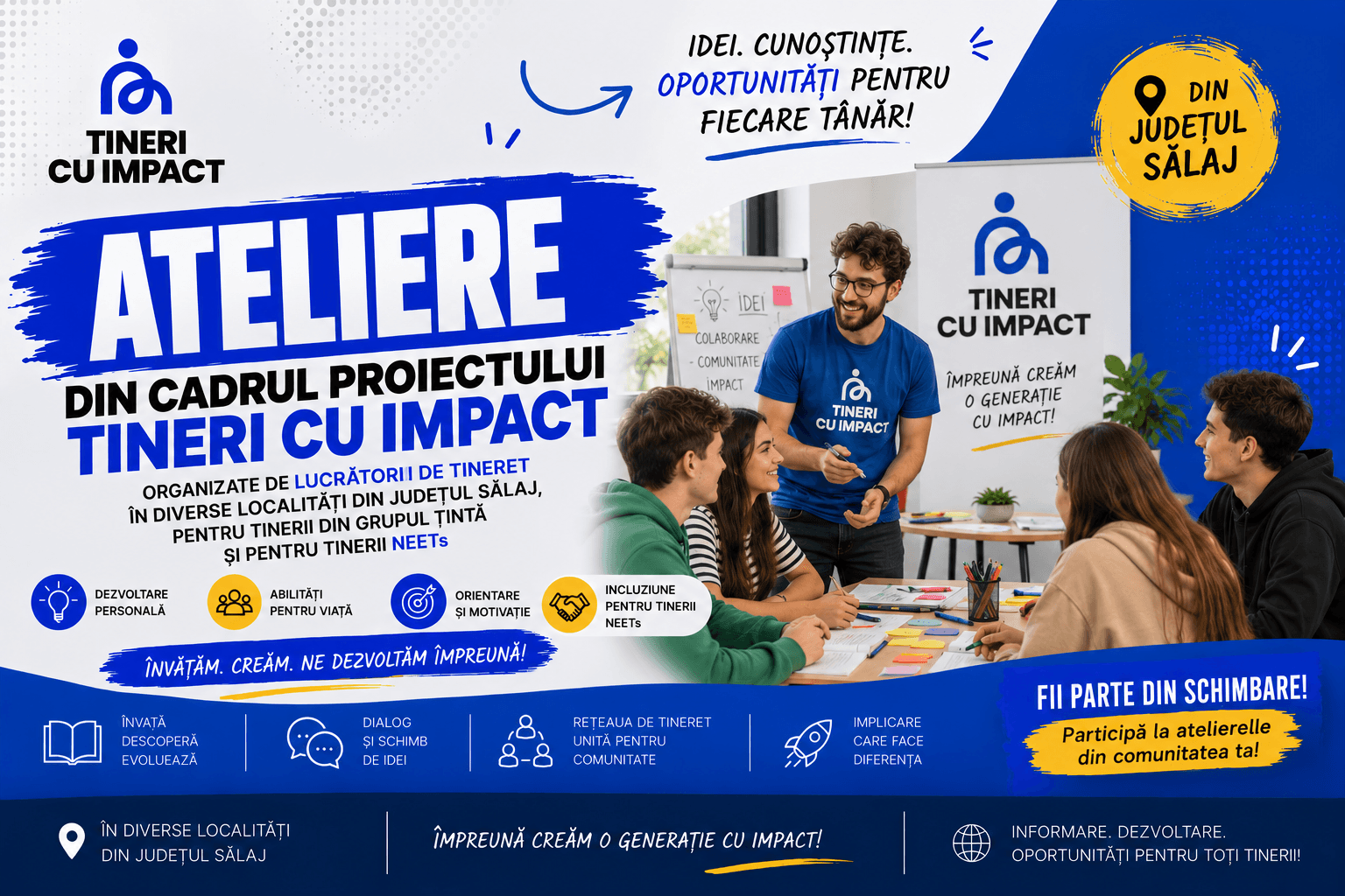 Atelier cu Lucrătorii de Tineret – Zalău