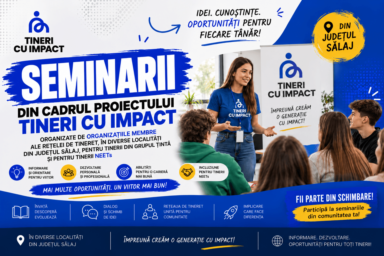 Seminar cu ONG-uri la AJOFM Zalău